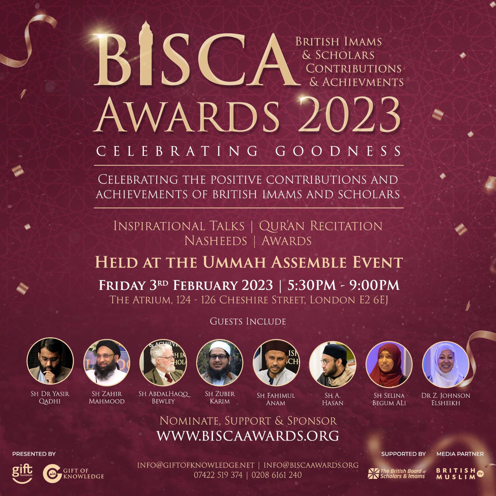 BISCA AWARDS 2023 CELEBRATING GOODNESS